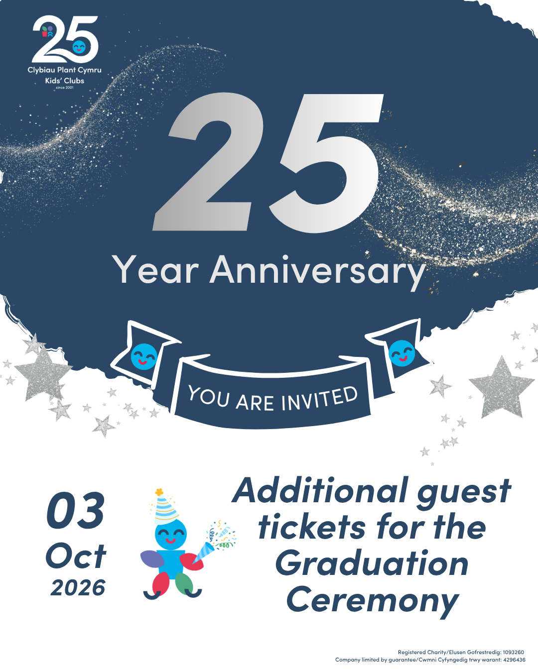 Additional guest tickets for the Graduation Ceremony 03/10/2026